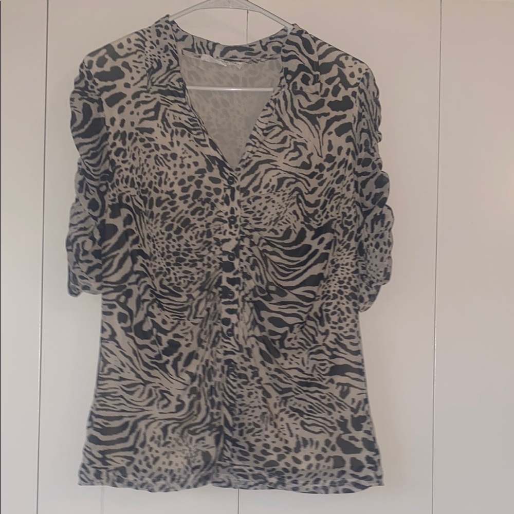 Leopard Print Women's Top